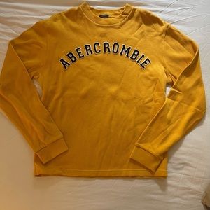 Vintage Abercrombie and Fitch men’s shirt yellow